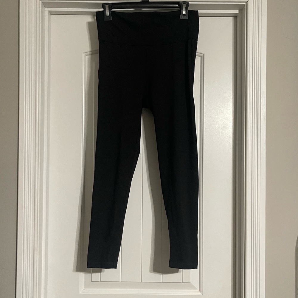 Adidas Women's Black Cropped Athletic Pants